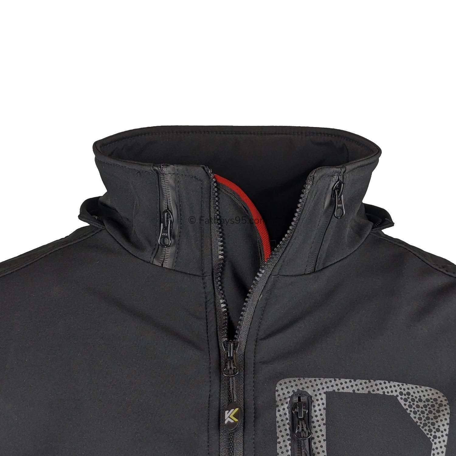 Kam Soft Shell Jacket - KBS KV39 - Black 9