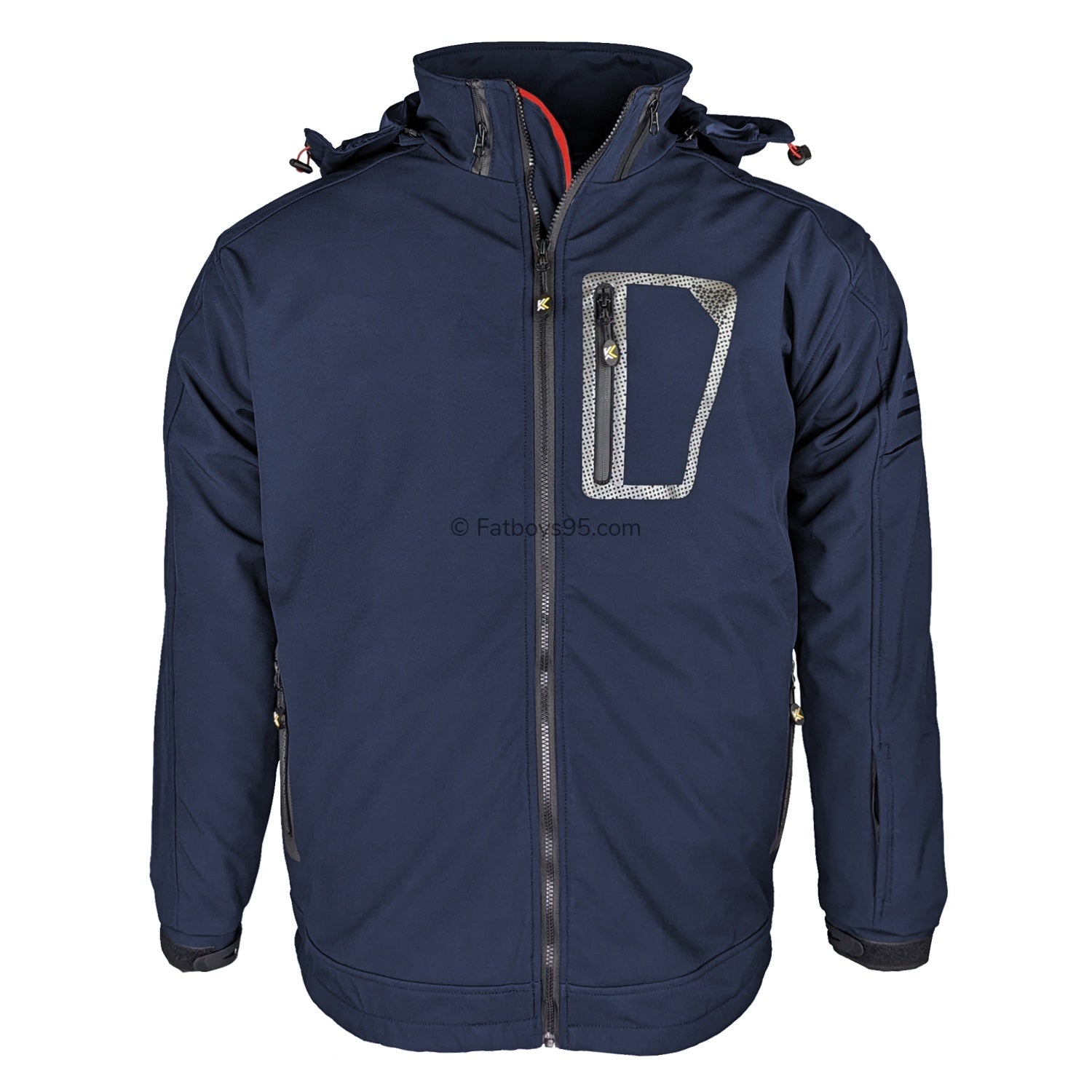 Kam Soft Shell Jacket - KBS KV39 - Navy 1