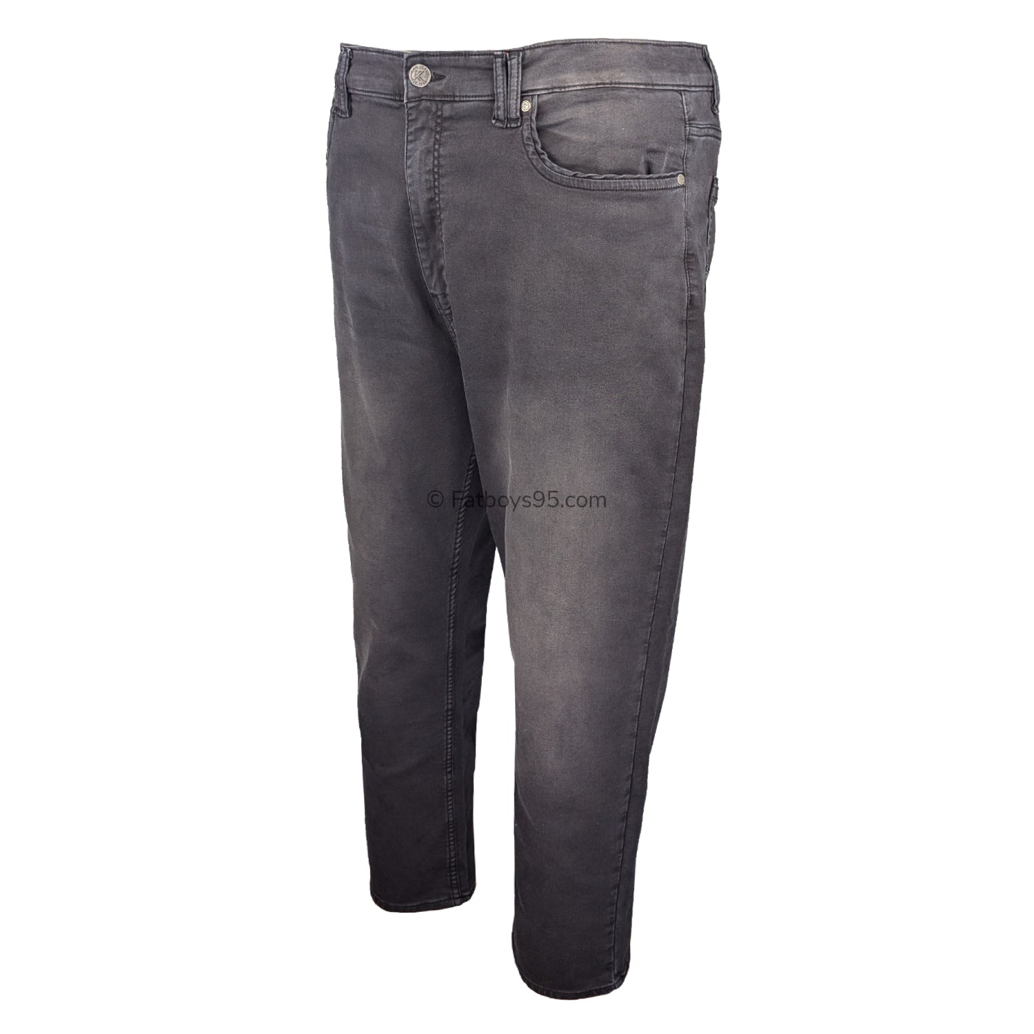 Kam Stretch Jeans - KBS Nunez - Charcoal 2