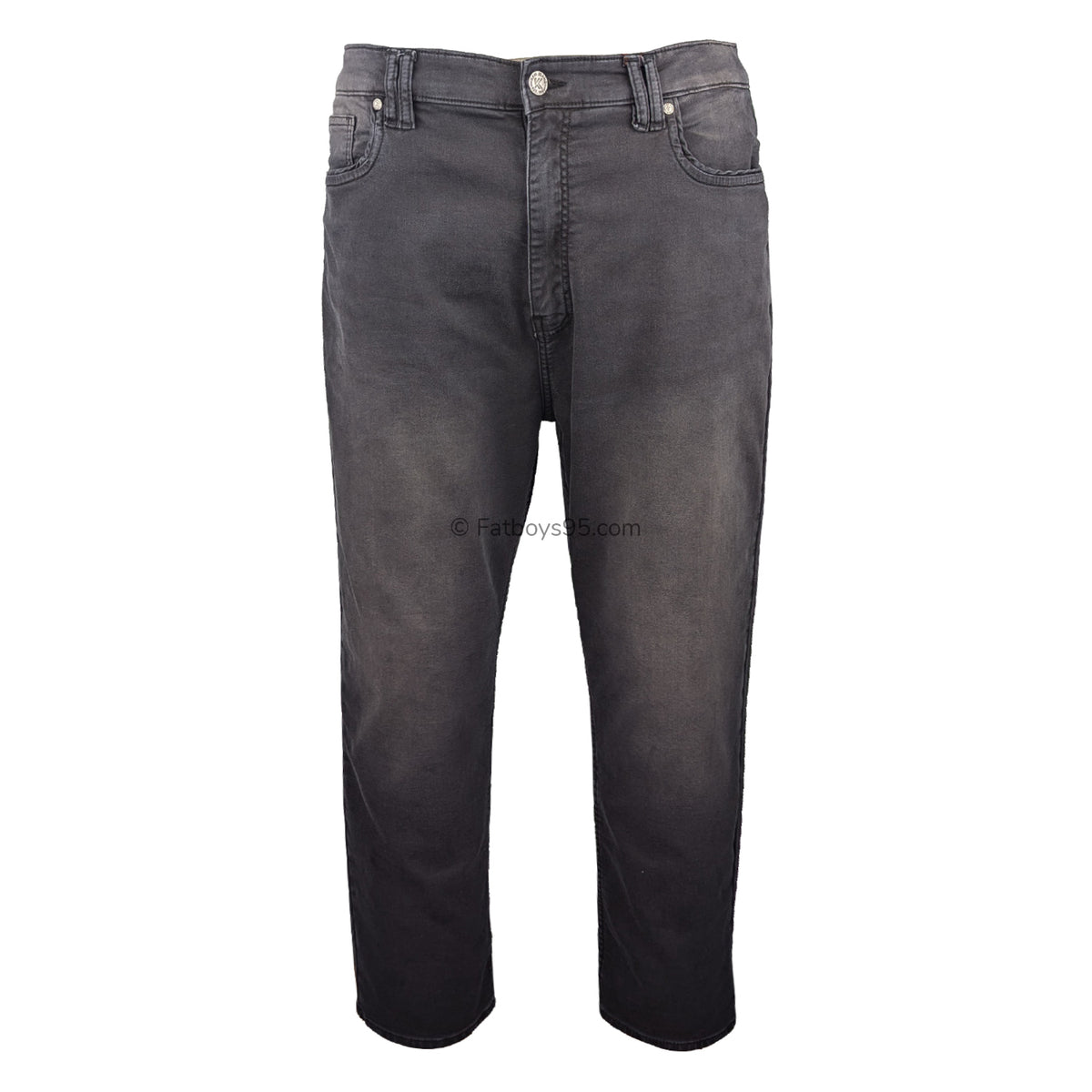 Kam Stretch Jeans - KBS Nunez - Charcoal 1