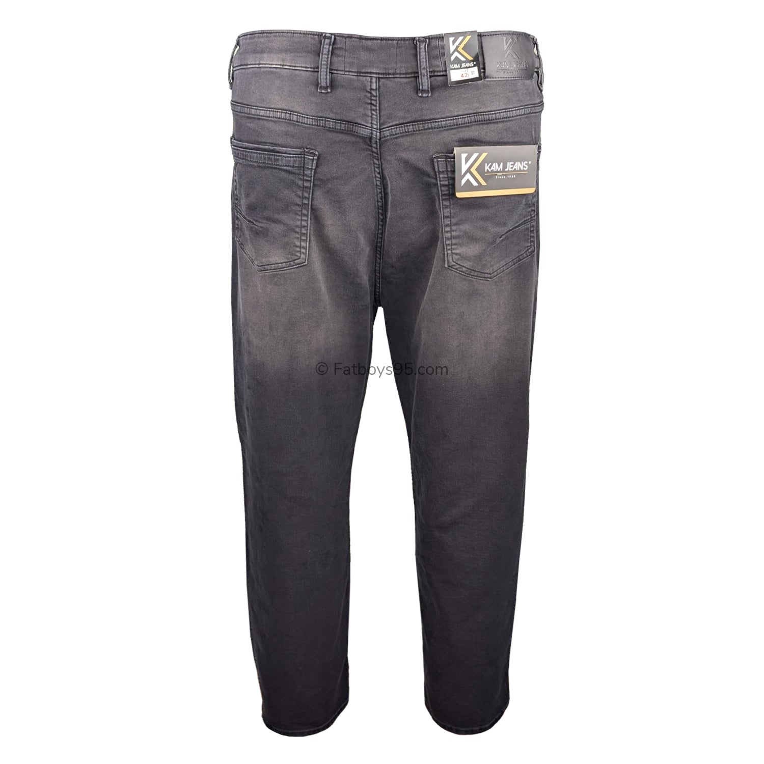 Kam Stretch Jeans - KBS Nunez - Charcoal 4