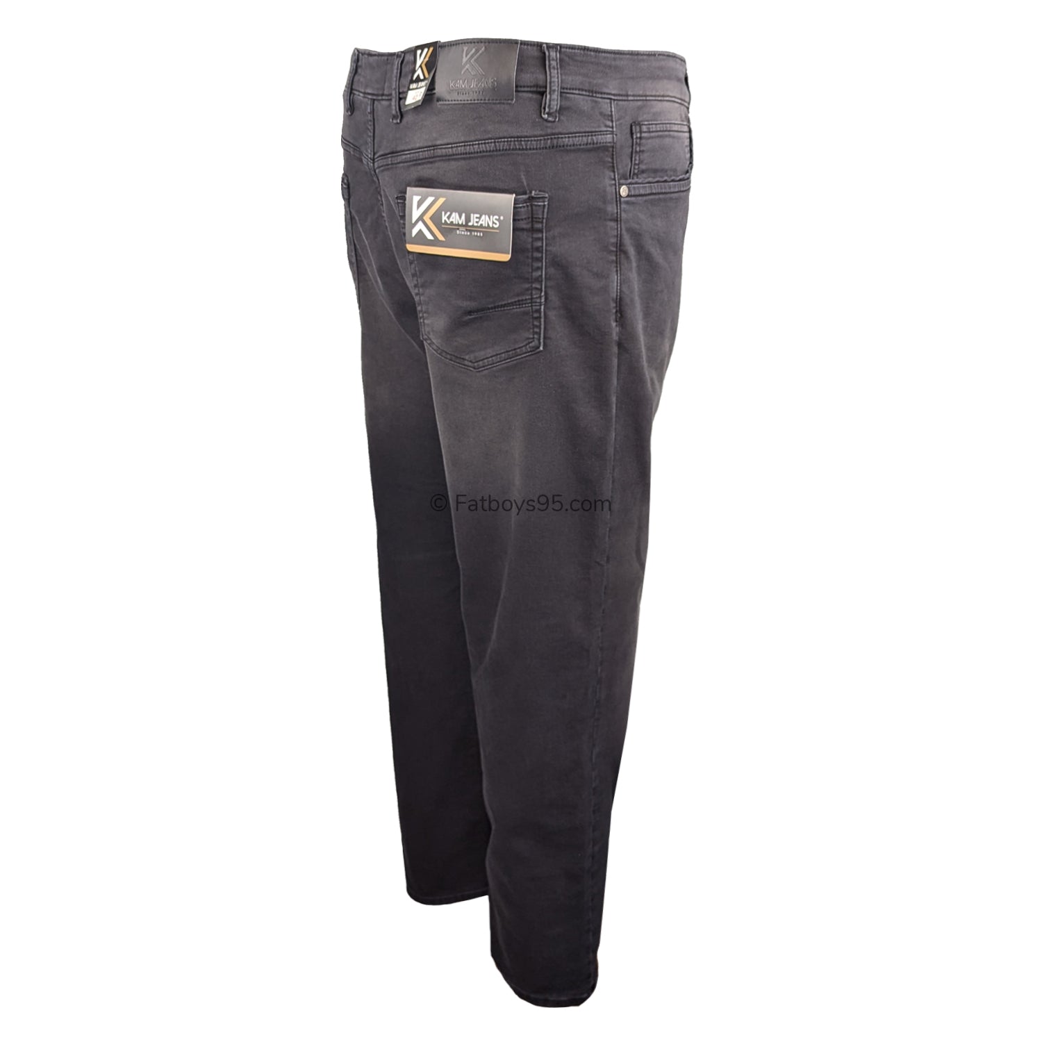 Kam Stretch Jeans - KBS Nunez - Charcoal 5