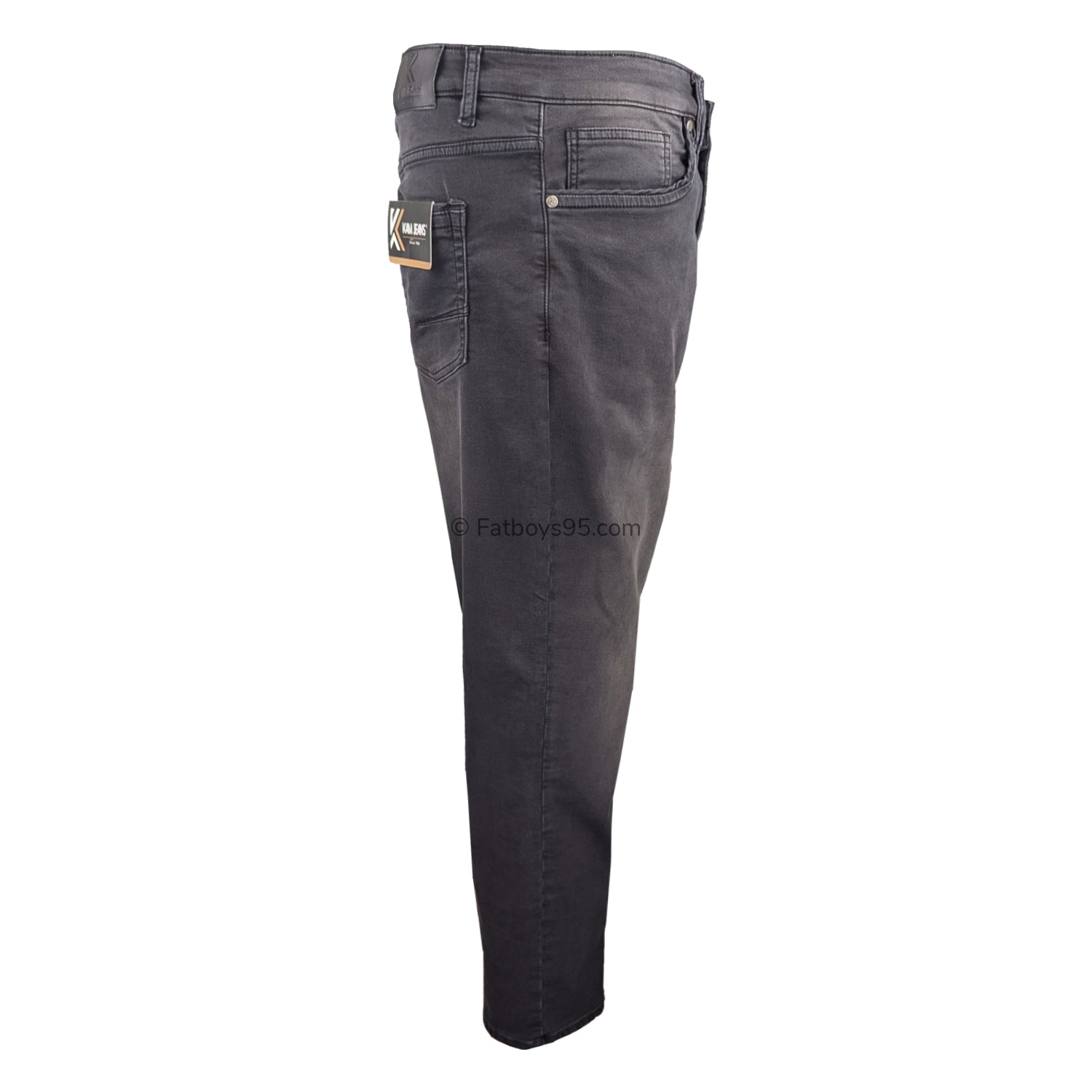 Kam Stretch Jeans - KBS Nunez - Charcoal 6