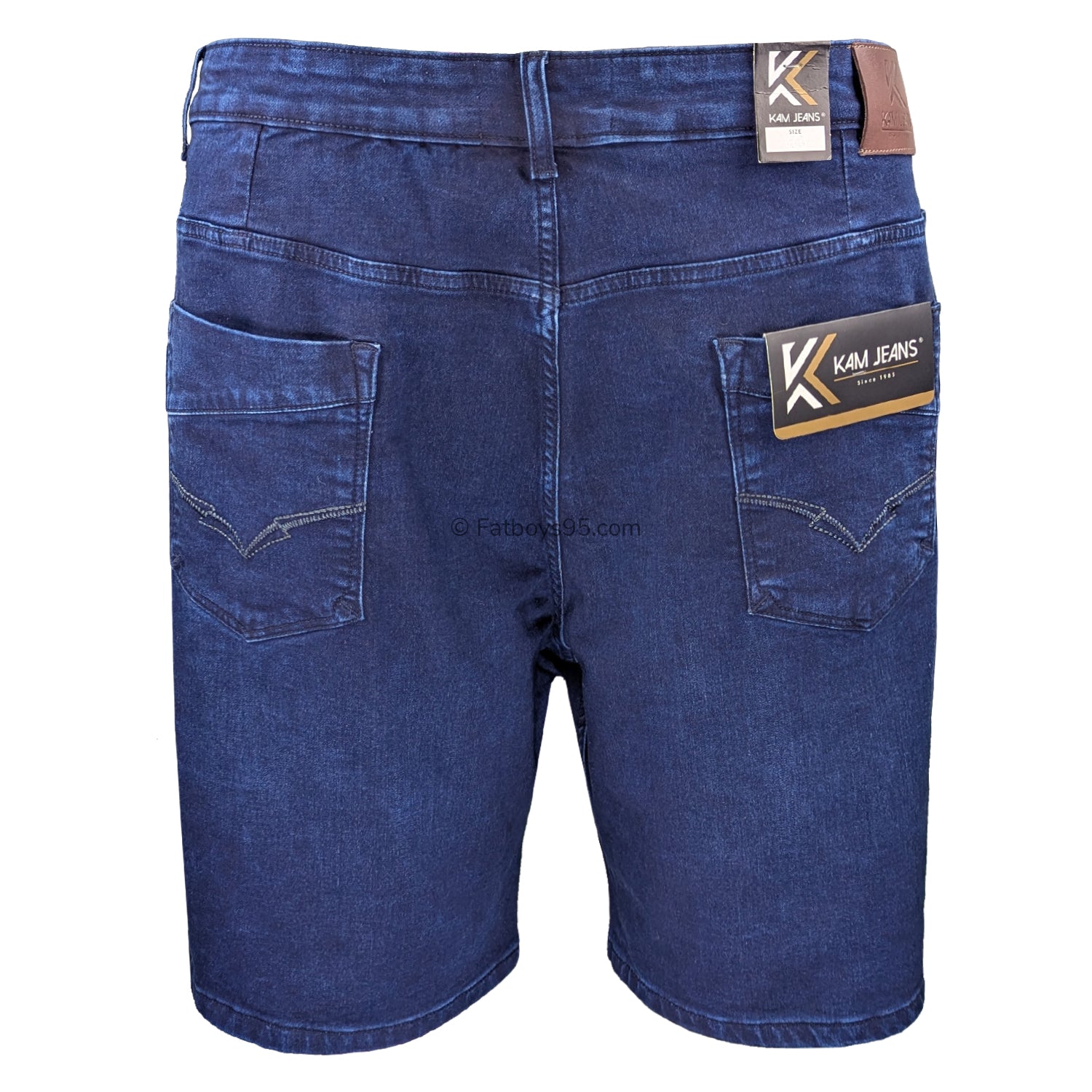 Kam Stretch Denim Shorts - KBS Pepe - Mid Wash