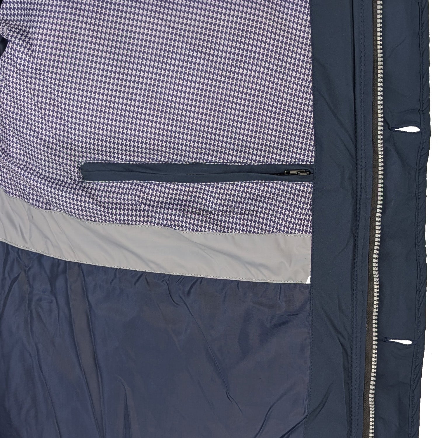 Kam Heritage Quilted Coat - KBS KV139 - Navy 9