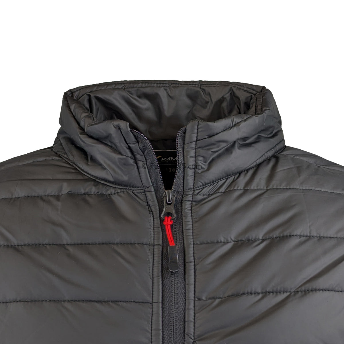 Kam Full Zip Padded Gilet - KV141 - Black 2