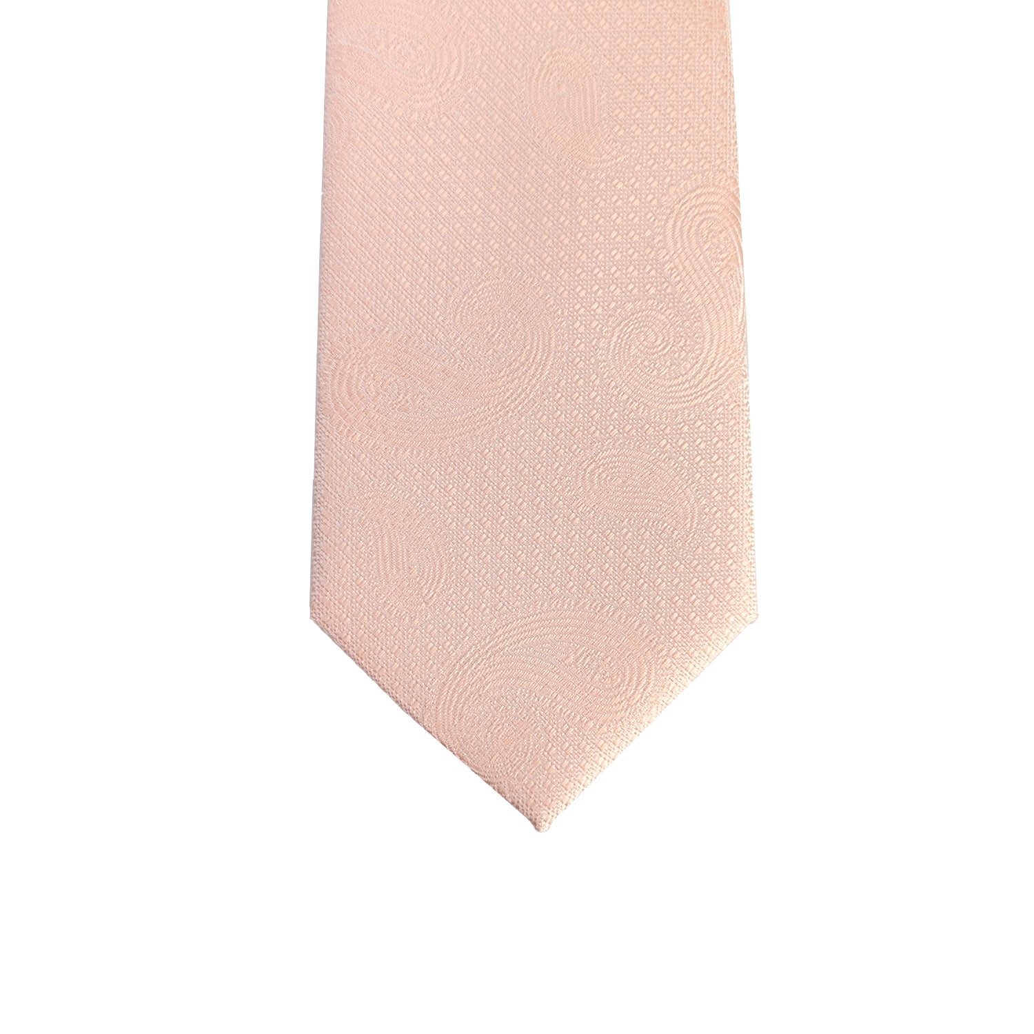 Kensington Paisley Tie - MWY311956 - Salmon 2