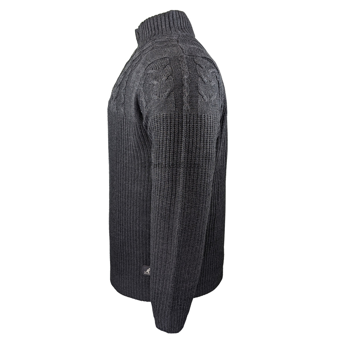 Kangol Mens Knit - K604524 - Stowe - Charcoal Marl 3