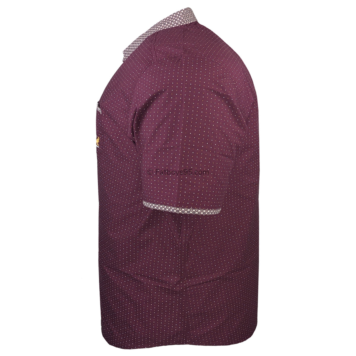 Kangol S/S Shirt - K605432 - Mahogany 3