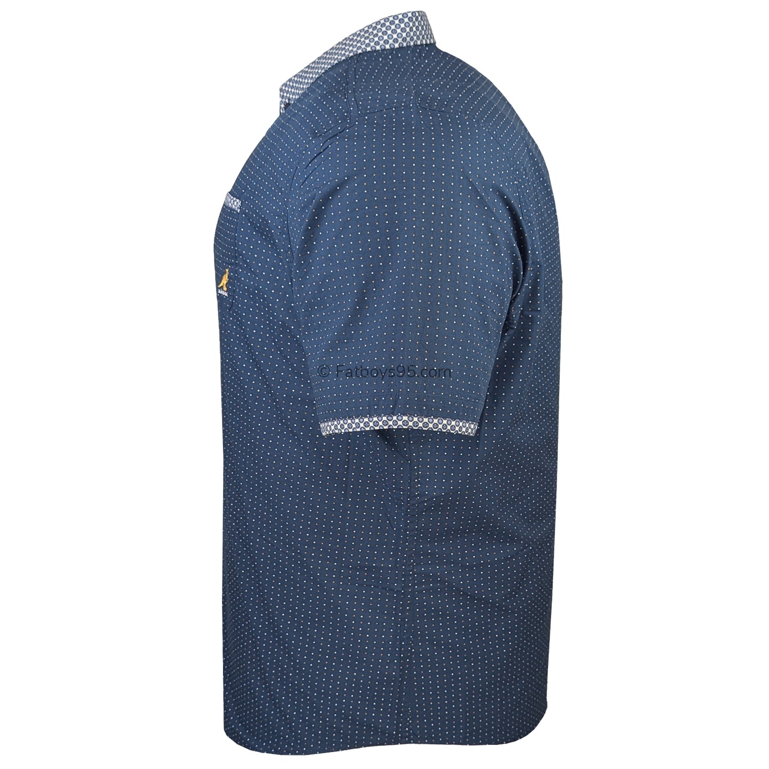 Kangol S/S Shirt - K605432 - Navy 3