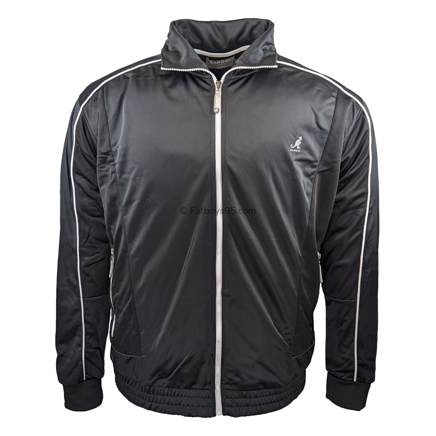 Kangol Full Zip Jumper - K606445 - Pengam - Black 1