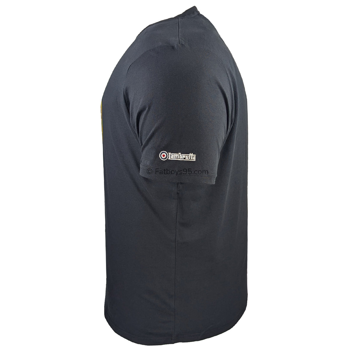 Lambretta Northern Soul T-Shirt - LB4245 - Black / Gold 4