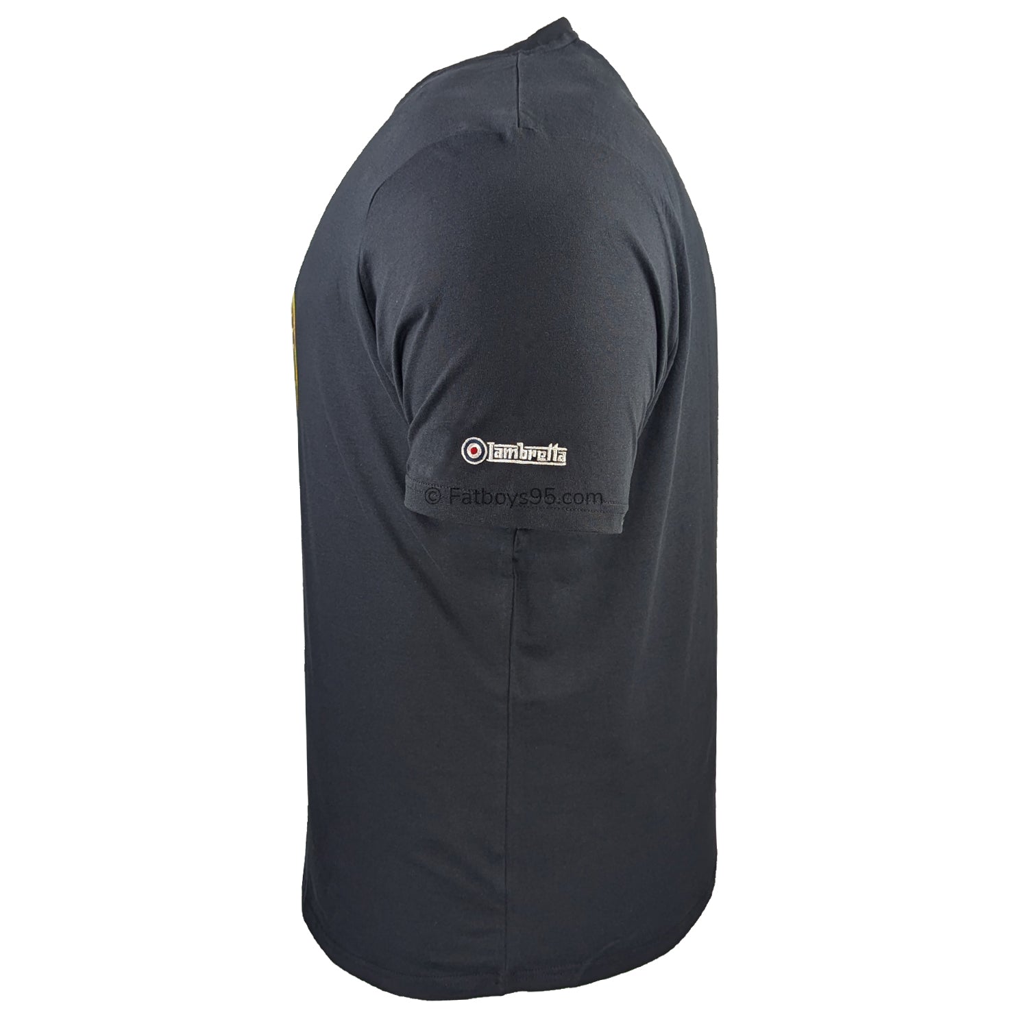 Lambretta Northern Soul T-Shirt - LB4245 - Black / Gold 4