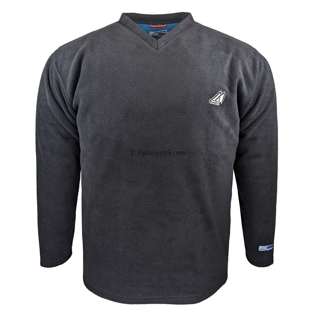 Metaphor V Neck Fleece - 01500 - Black 1