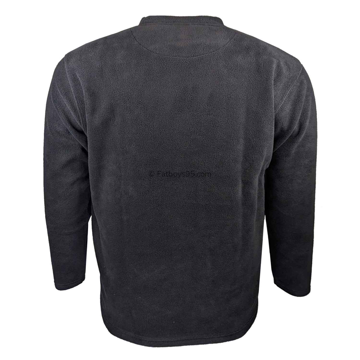 Metaphor Round Neck Fleece - 01501 - Black 2