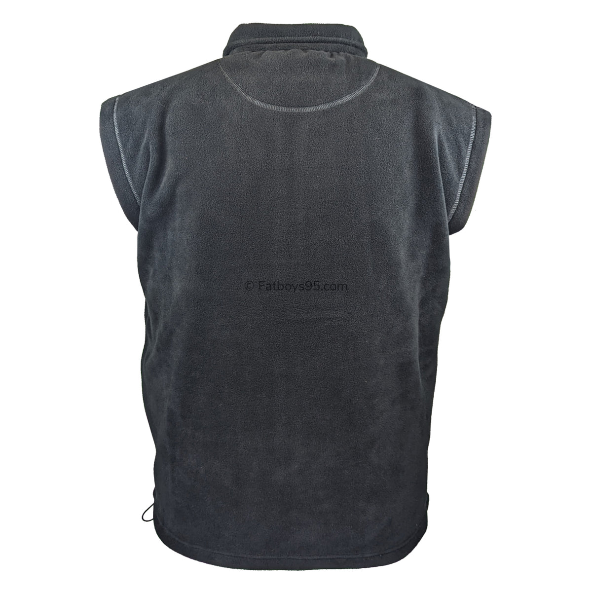 Metaphor Full Zip Sleeveless Fleece - 01550 - Black 2