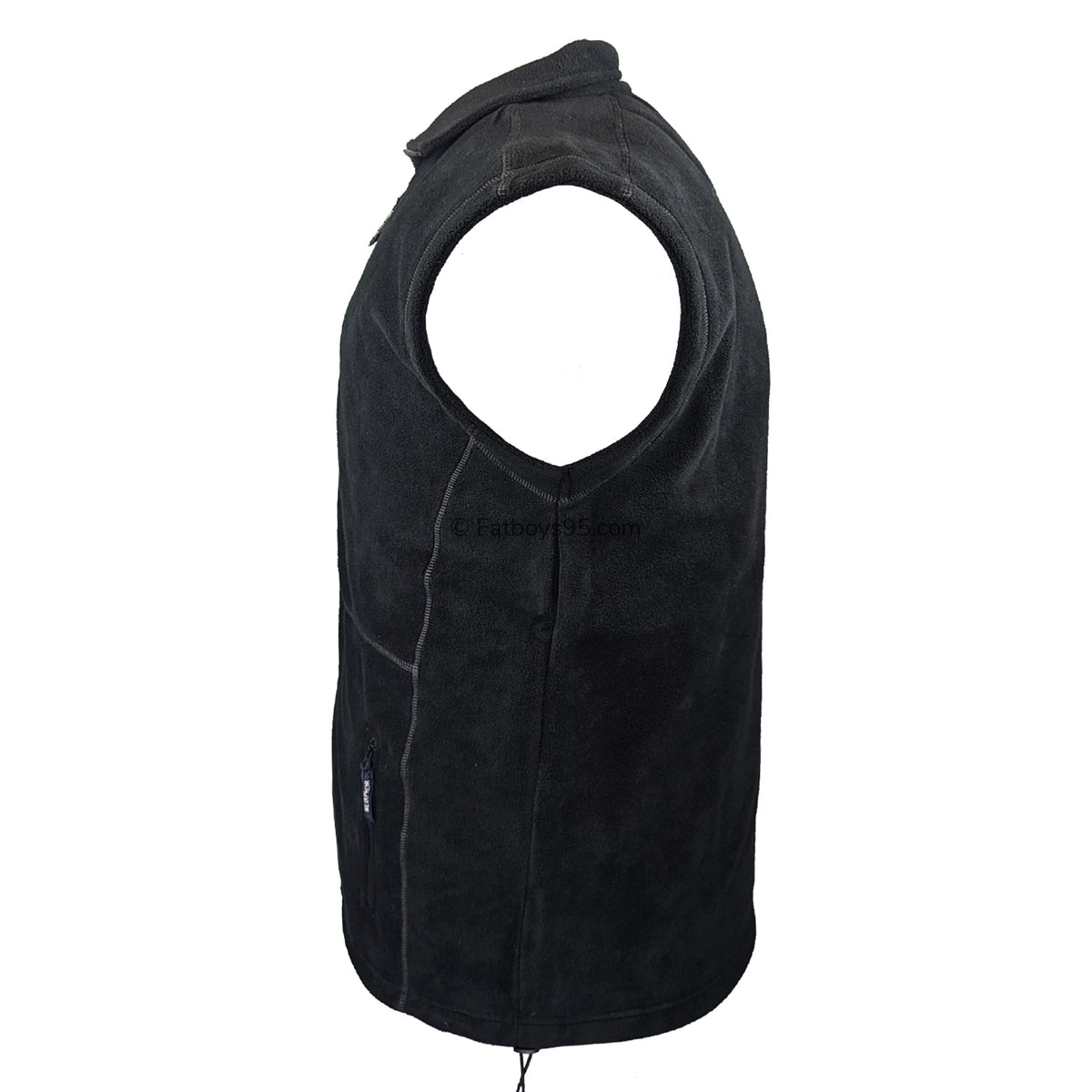 Metaphor Full Zip Sleeveless Fleece - 01550 - Black 3