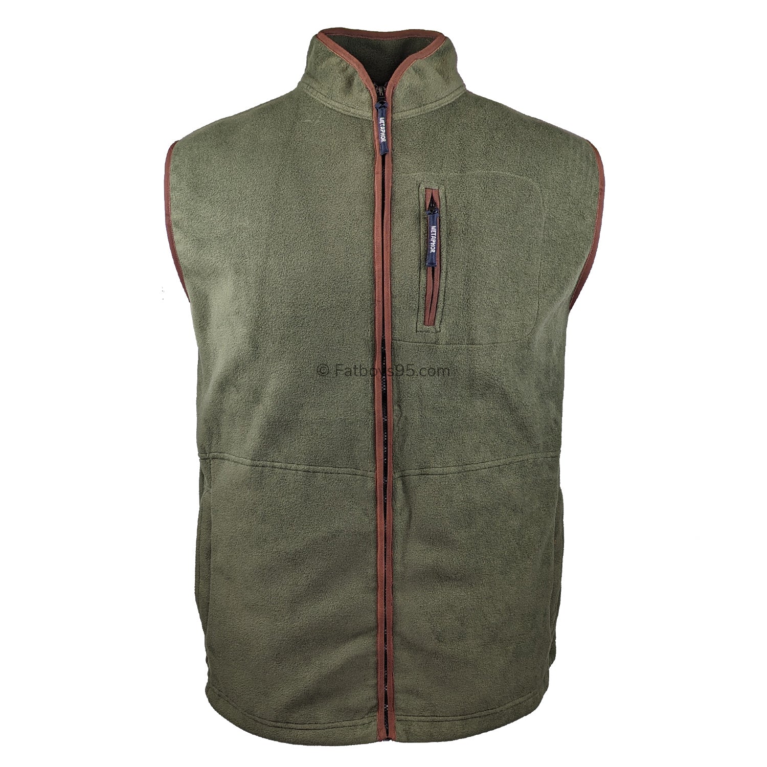 Metaphor Full Zip Fleece Gilet - 01557 - Forest 1