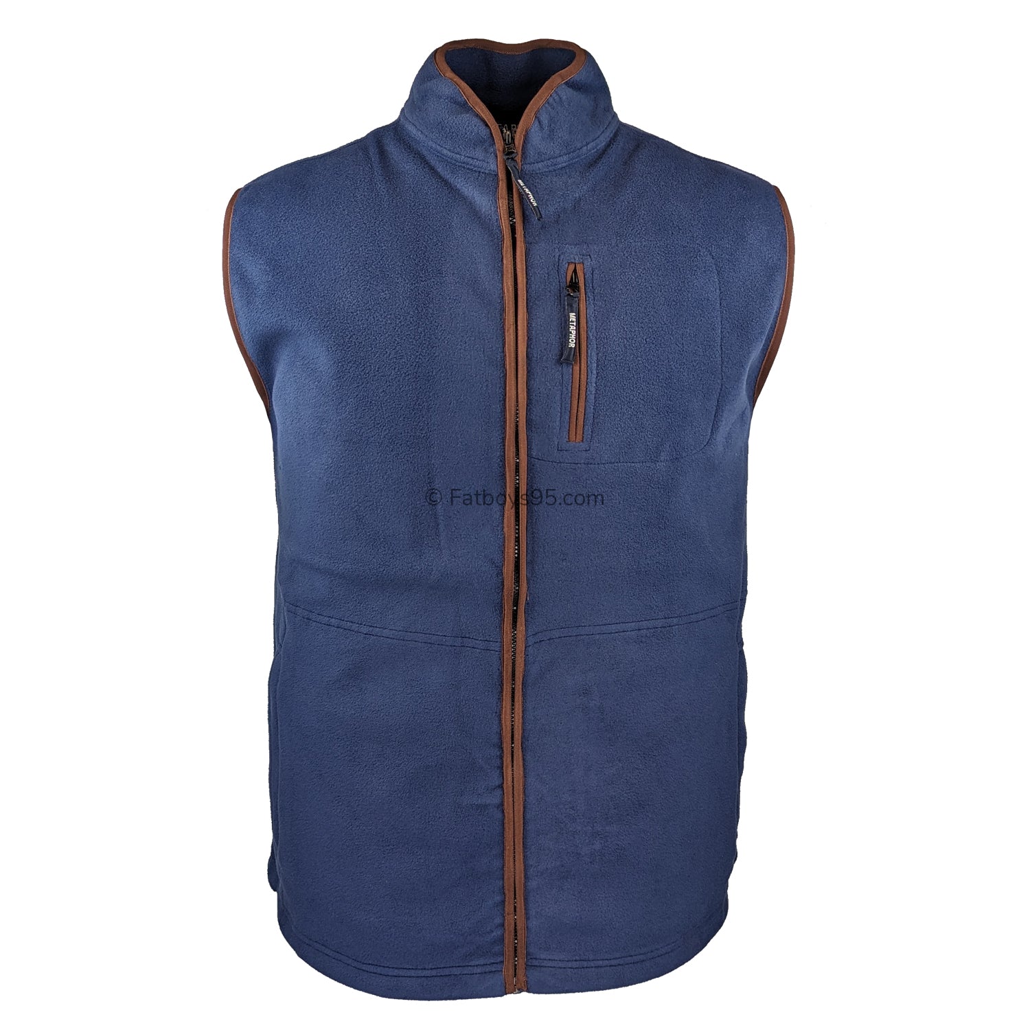 Metaphor Full Zip Fleece Gilet - 01557 - Navy 1