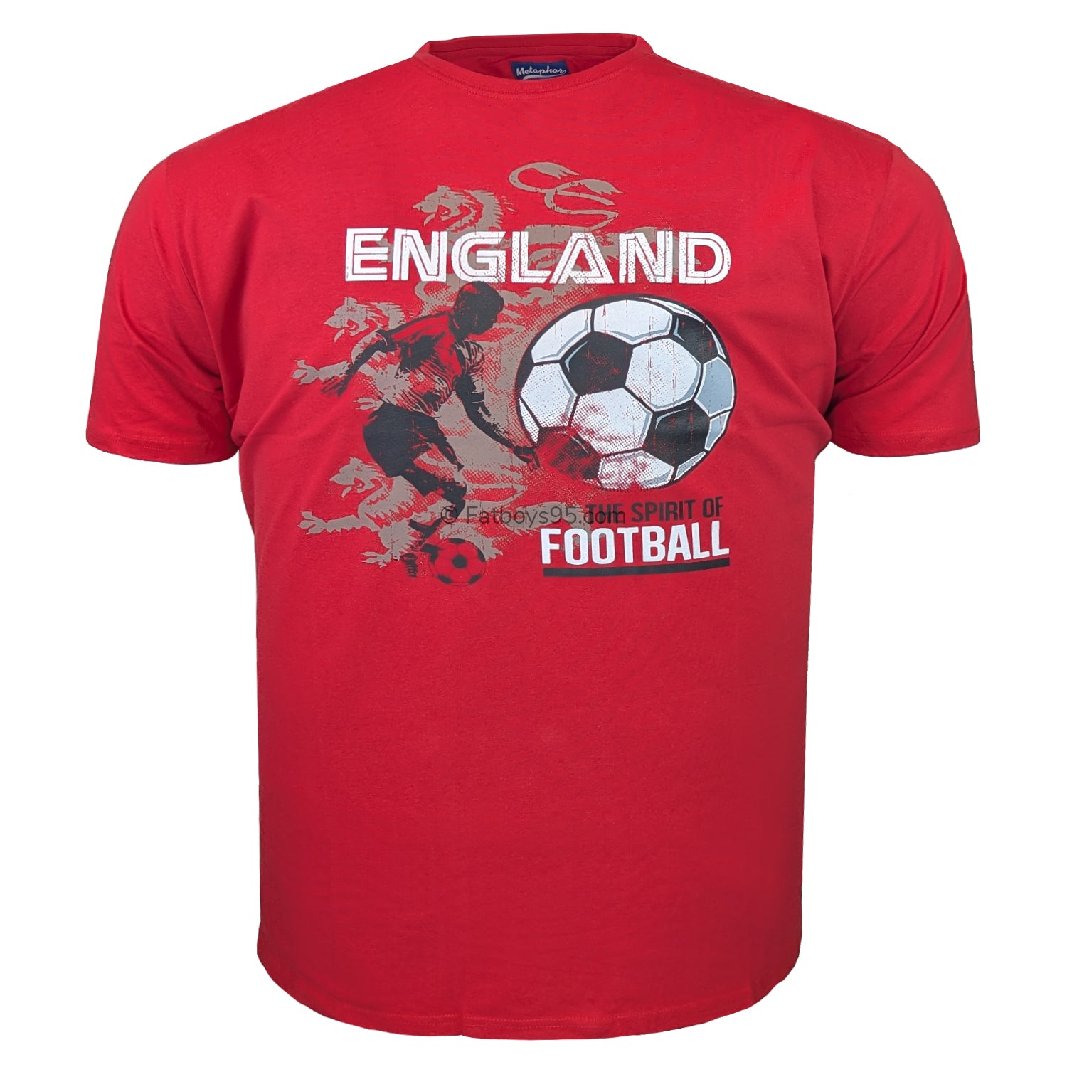 Metaphor T-Shirt - 04021 - Red (England) 1