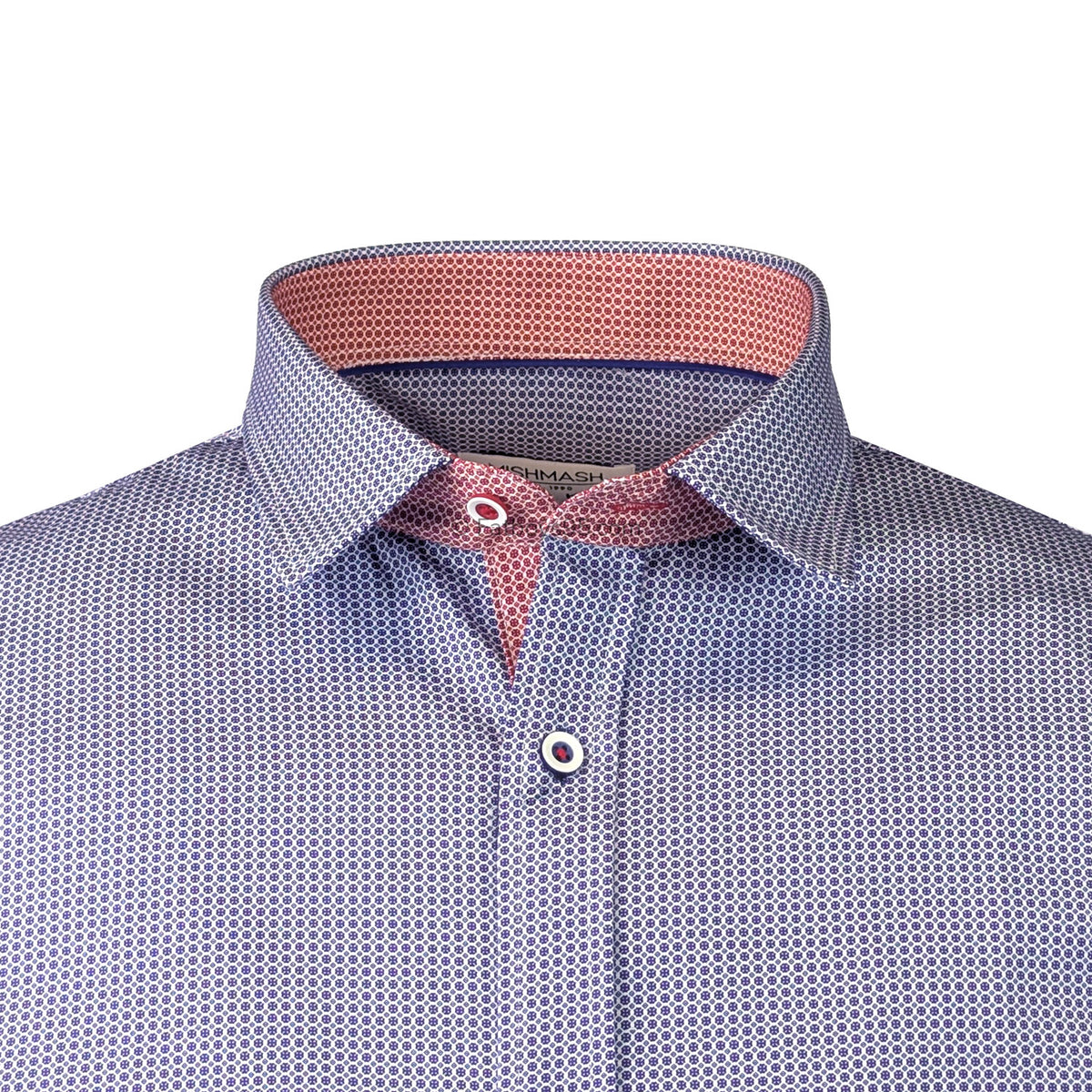 Mish Mash S/S Shirt - 20987 - Lucia - Navy 2