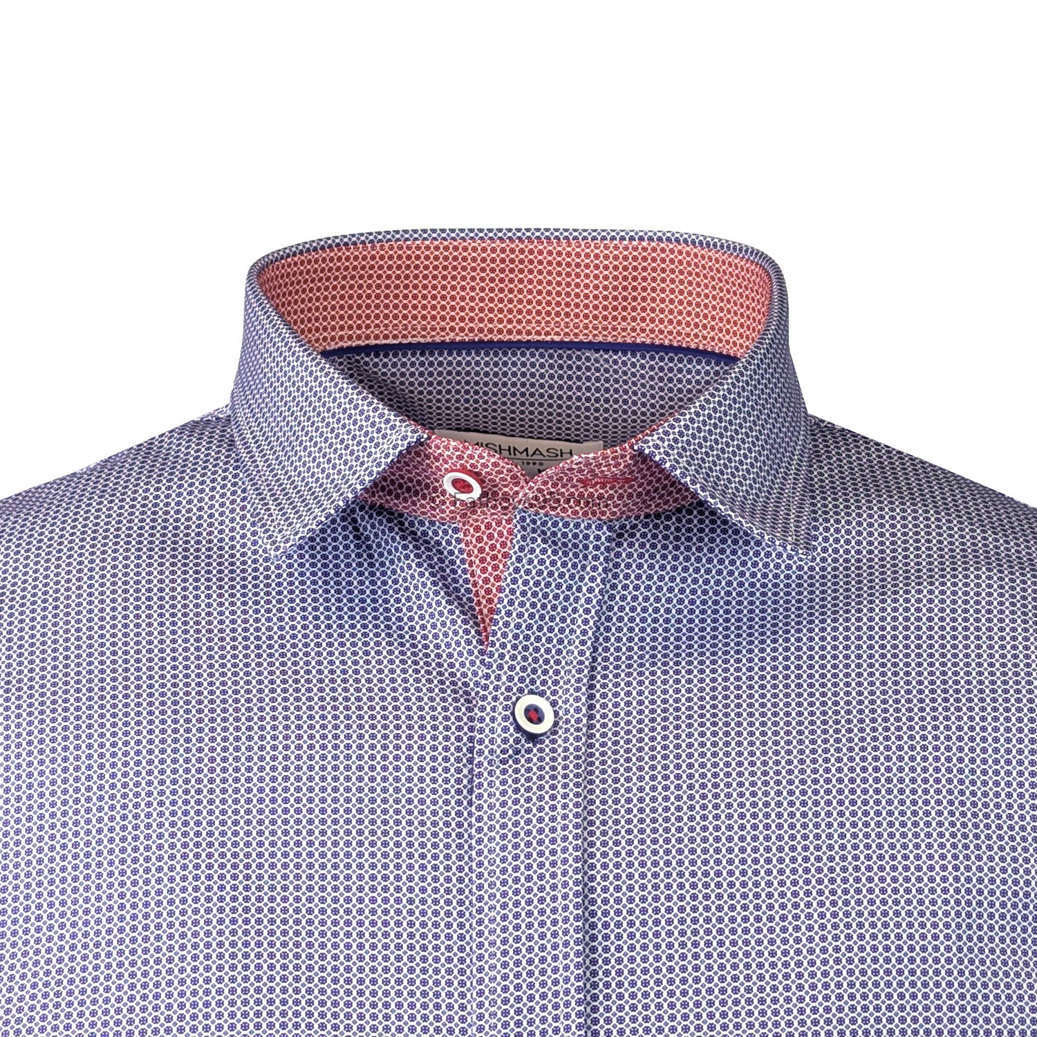 Mish Mash S/S Shirt - 20987 - Lucia - Navy 2