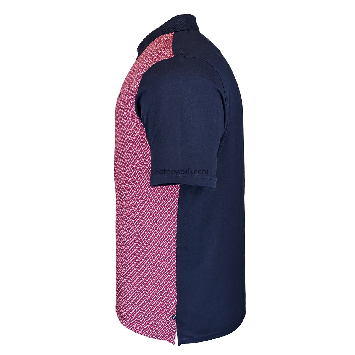 Mish Mash Polo - 22841 - Nash - Navy & Plum 4