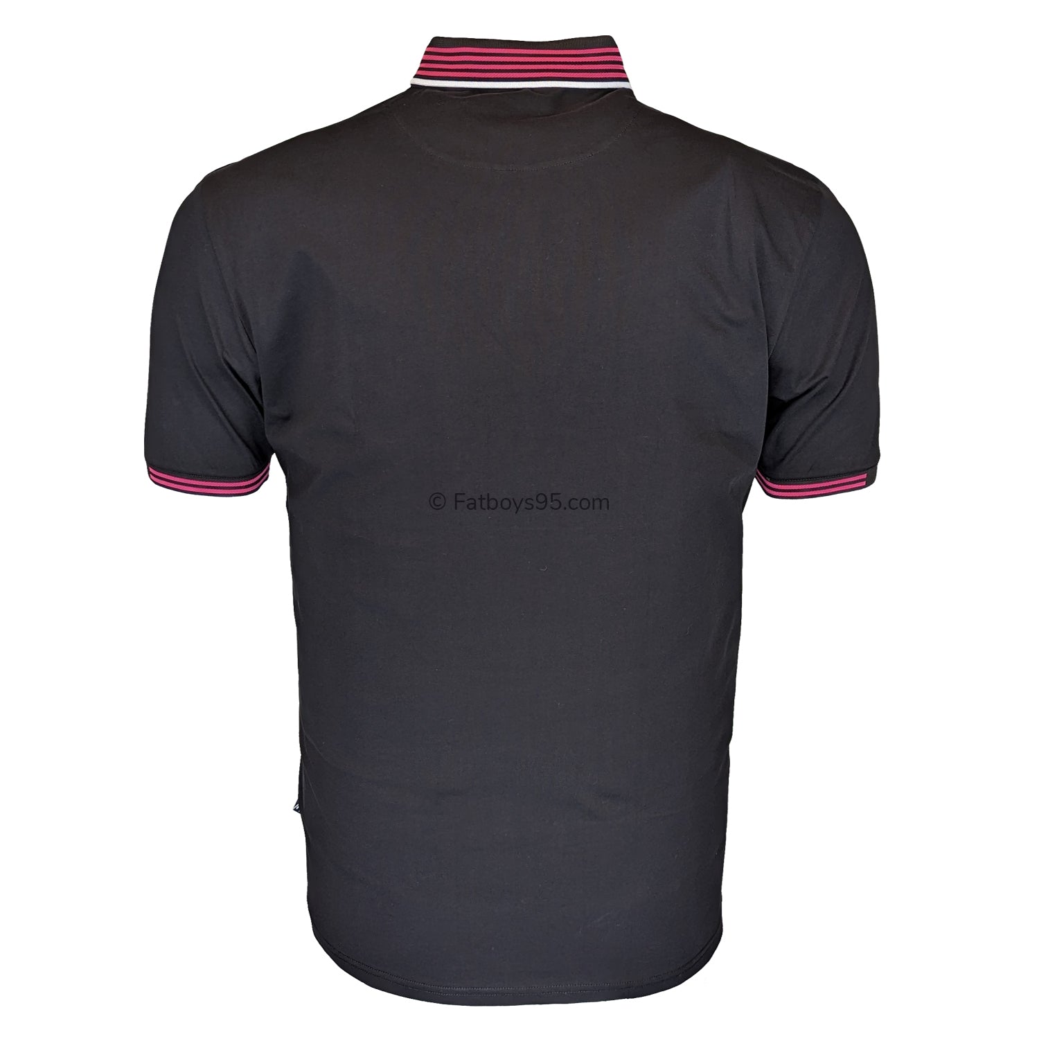 Mish Mash Polo - 22885 - Oslo - Black / Pink 3