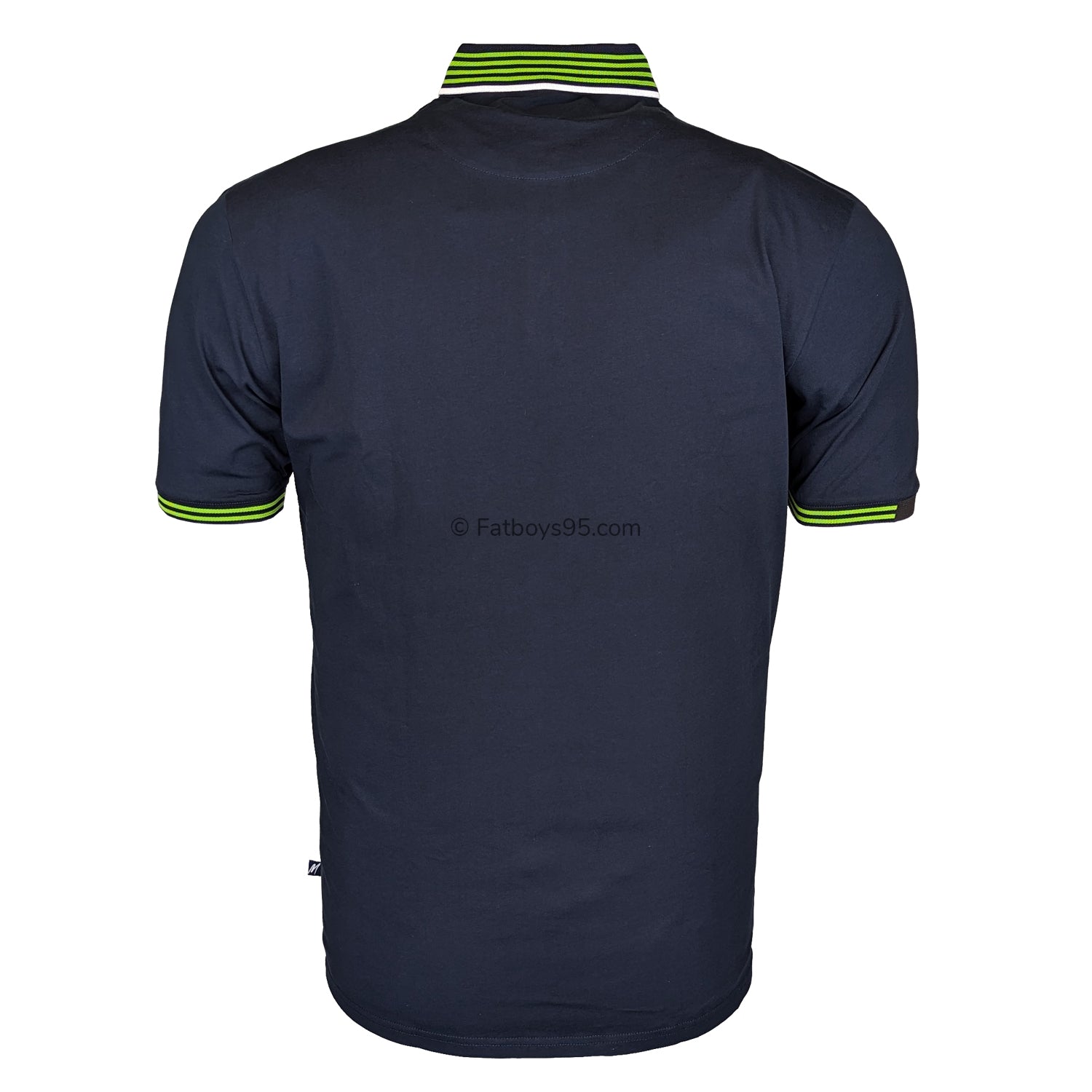 Mish Mash Polo - 22887 - Oslo - Navy / Green 3