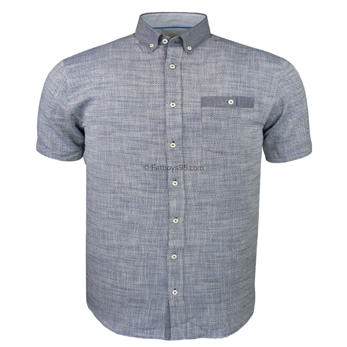 Mish Mash S/S Shirt - 2293 - Stuart - Navy 1