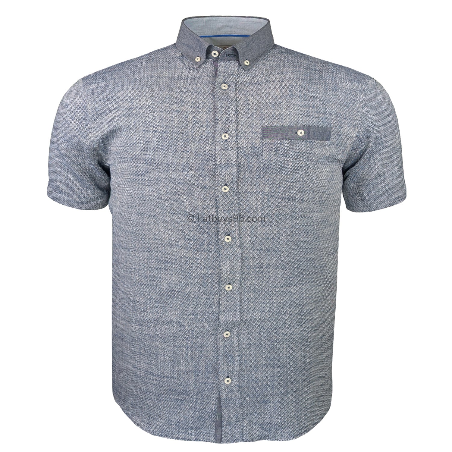 Mish Mash S/S Shirt - 2293 - Stuart - Navy 1