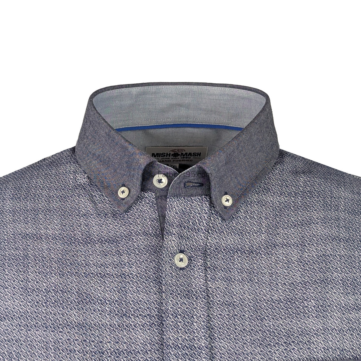 Mish Mash S/S Shirt - 2293 - Stuart - Navy 2
