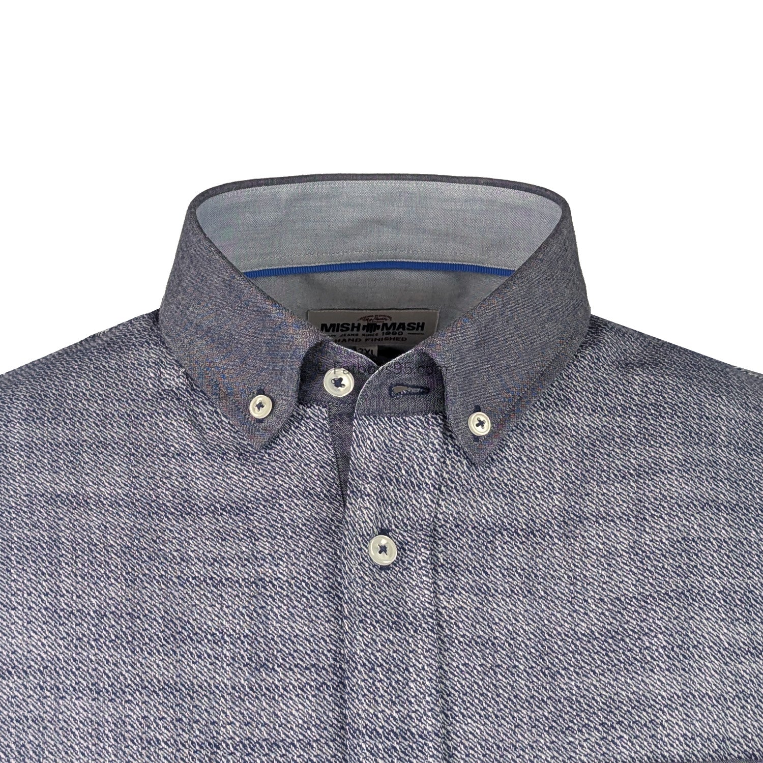 Mish Mash S/S Shirt - 2293 - Stuart - Navy 2