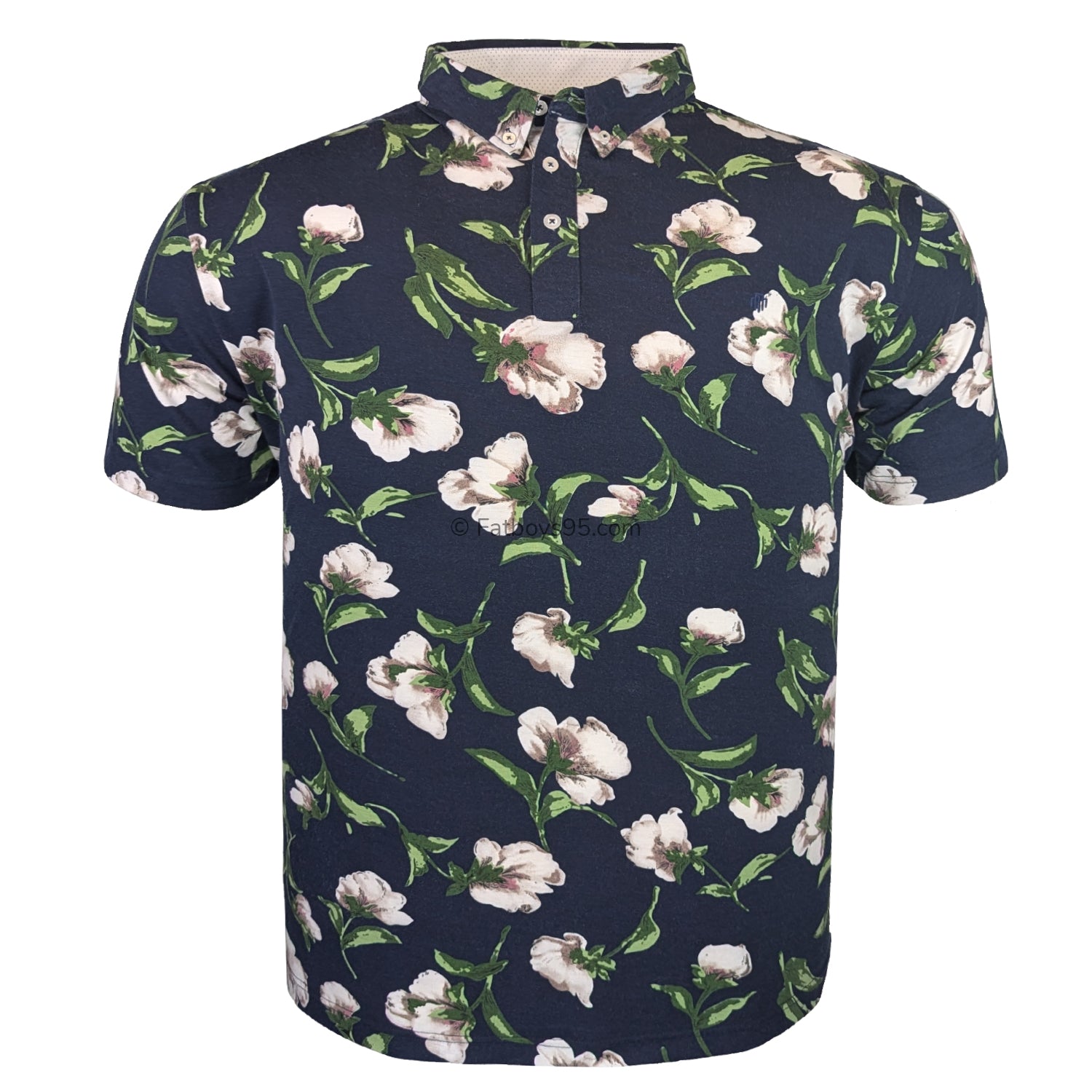 Mish Mash Polo - 2961 - Madras - Navy 1