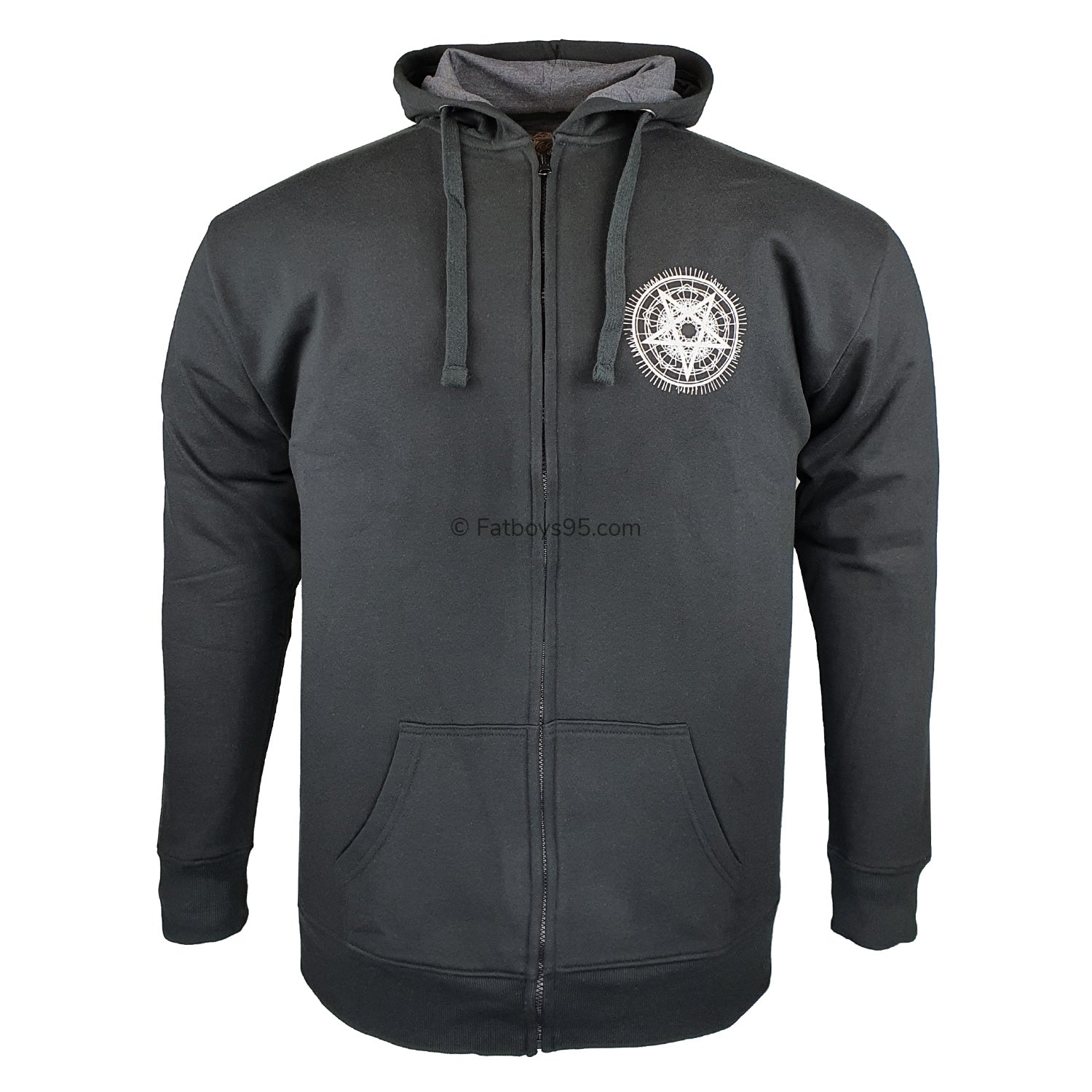 McCarthy Full Zip Hoody - MC701 - Black 1