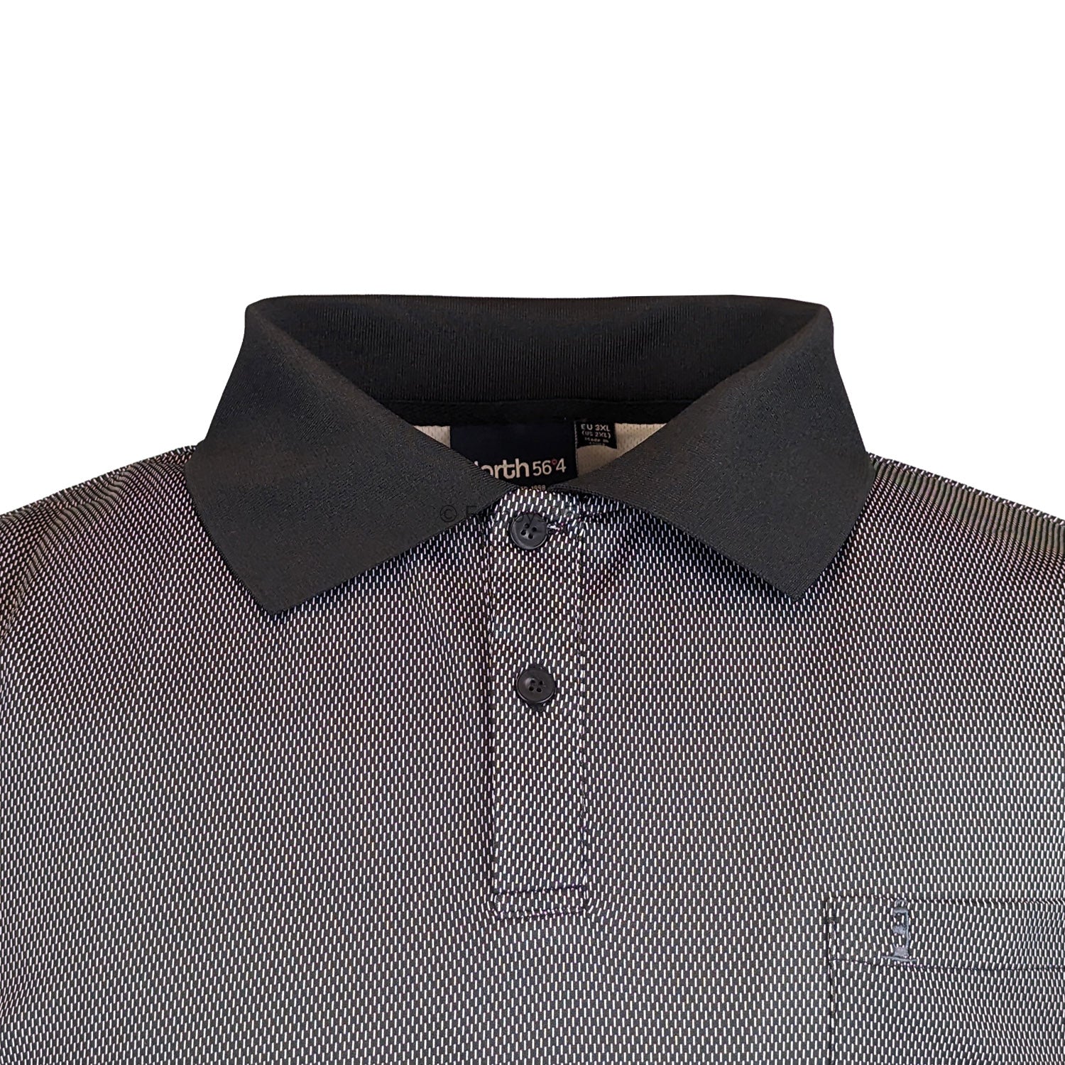 North 56°4 Cool Effect Polo - 33164 - Black 2