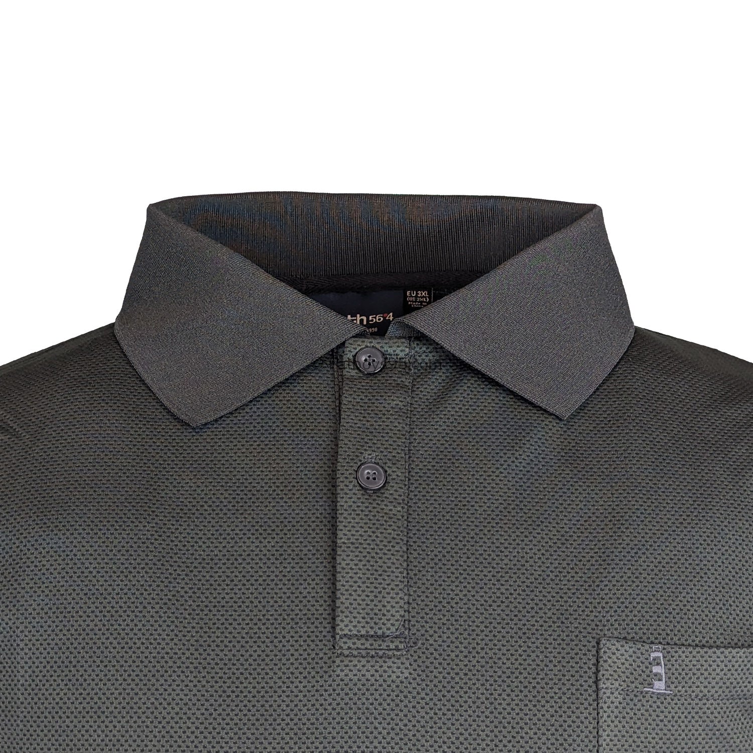 North 56°4 Cool Effect Polo - 33165 - Dark Grey Melange 2