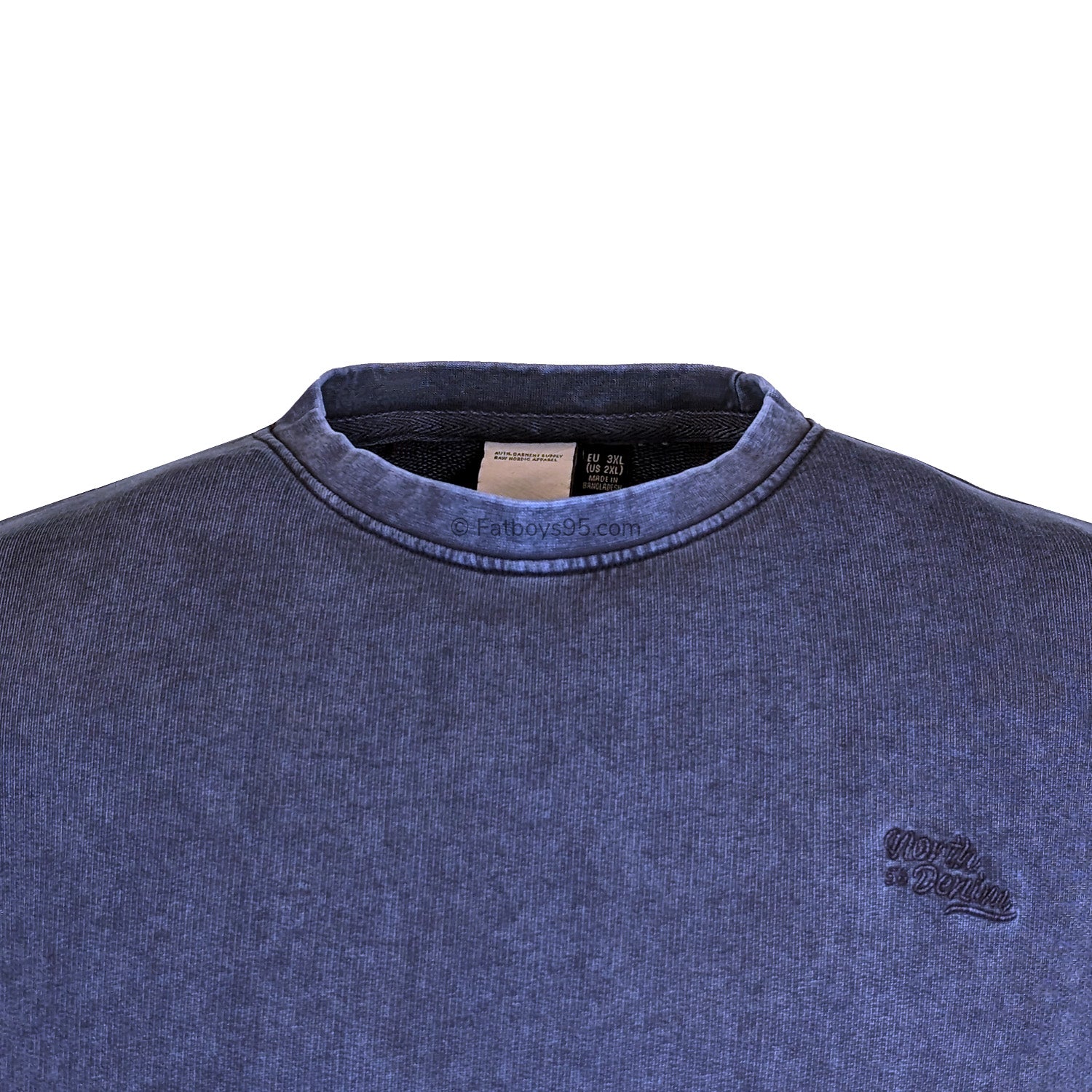 North 56Denim Sweatshirt - 33370 - Navy 2