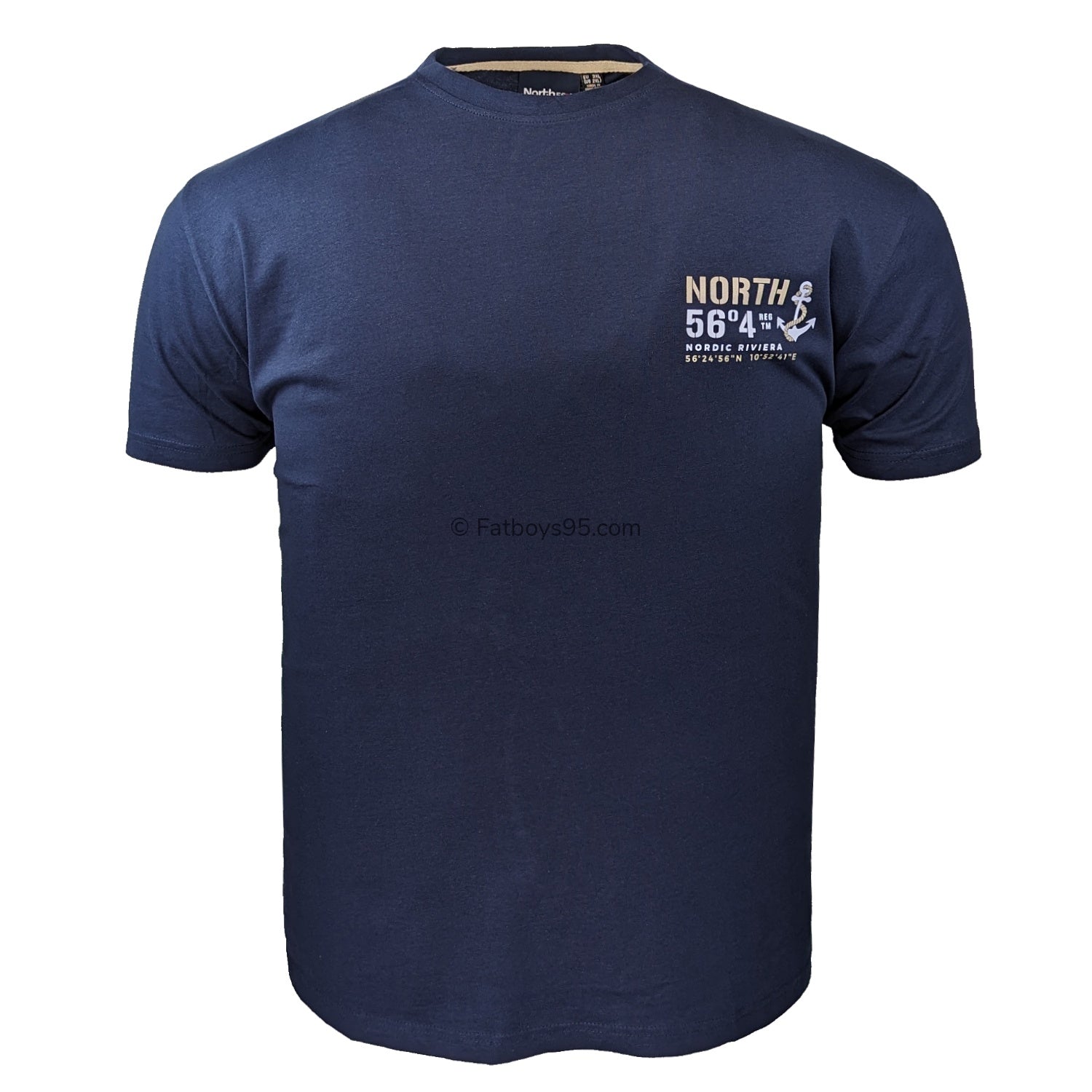 North 56°4 T-Shirt - 41144 - Navy Blue 1