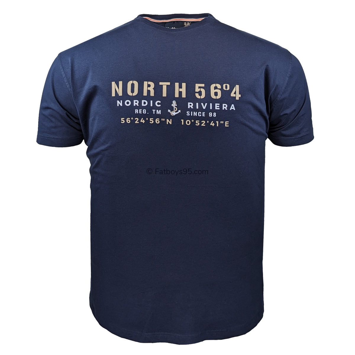 North 56°4 T-Shirt - 41145 - Navy Blue 1