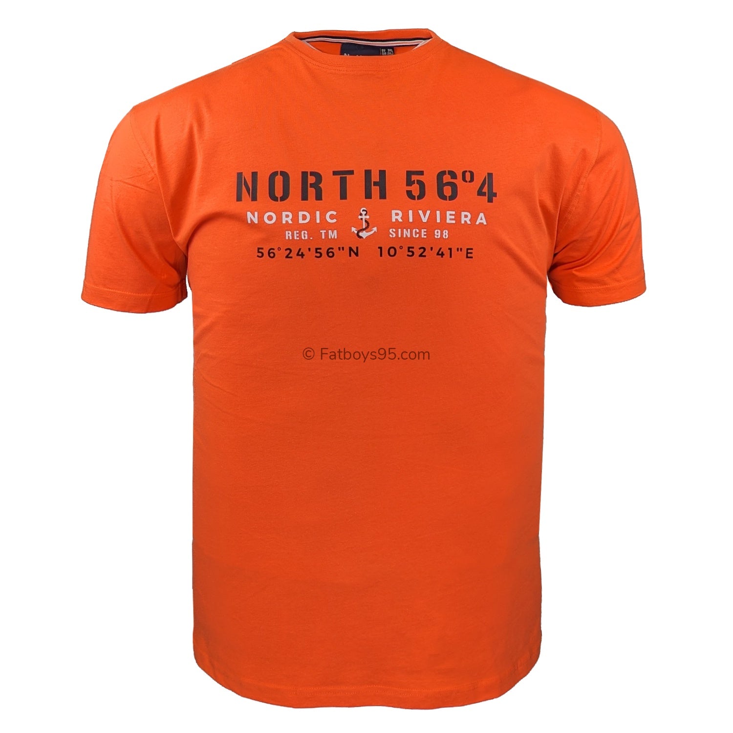 North 56°4 T-Shirt - 41145 - Orange 1