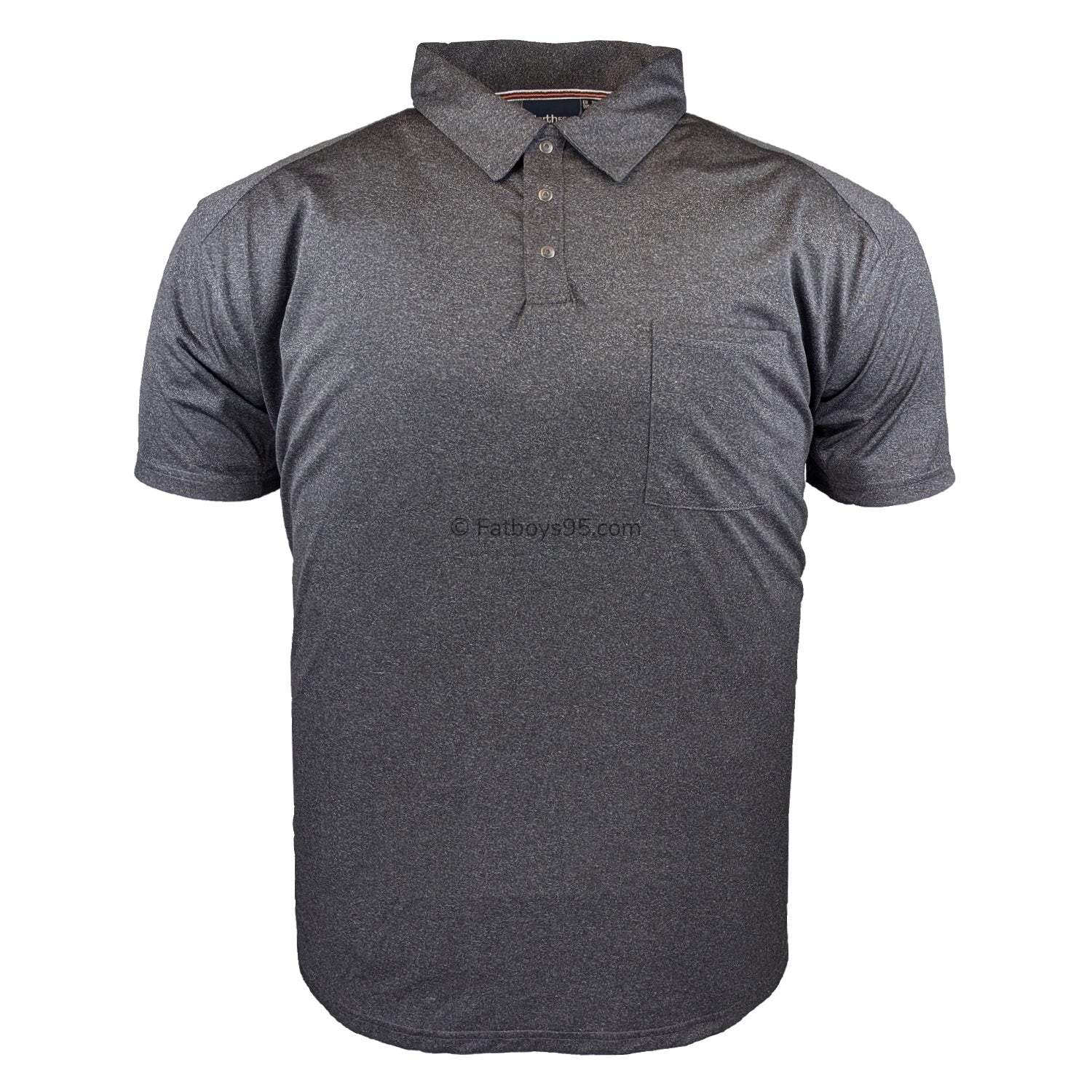 North 56°4 Cool Effect Polo - 43121 - Dark Grey Melange 1