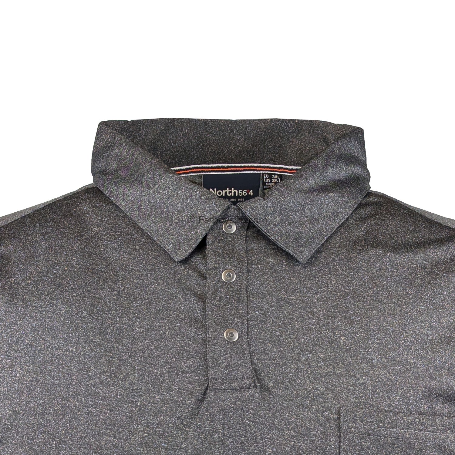 North 56°4 Cool Effect Polo - 43121 - Dark Grey Melange 2