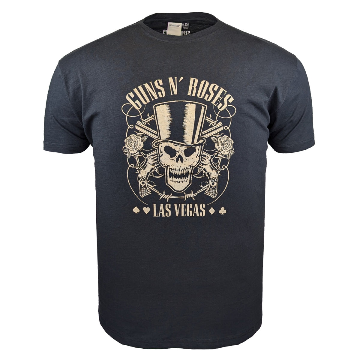 North 56Denim Guns &amp; Roses T-Shirt - 43311 - Black 1