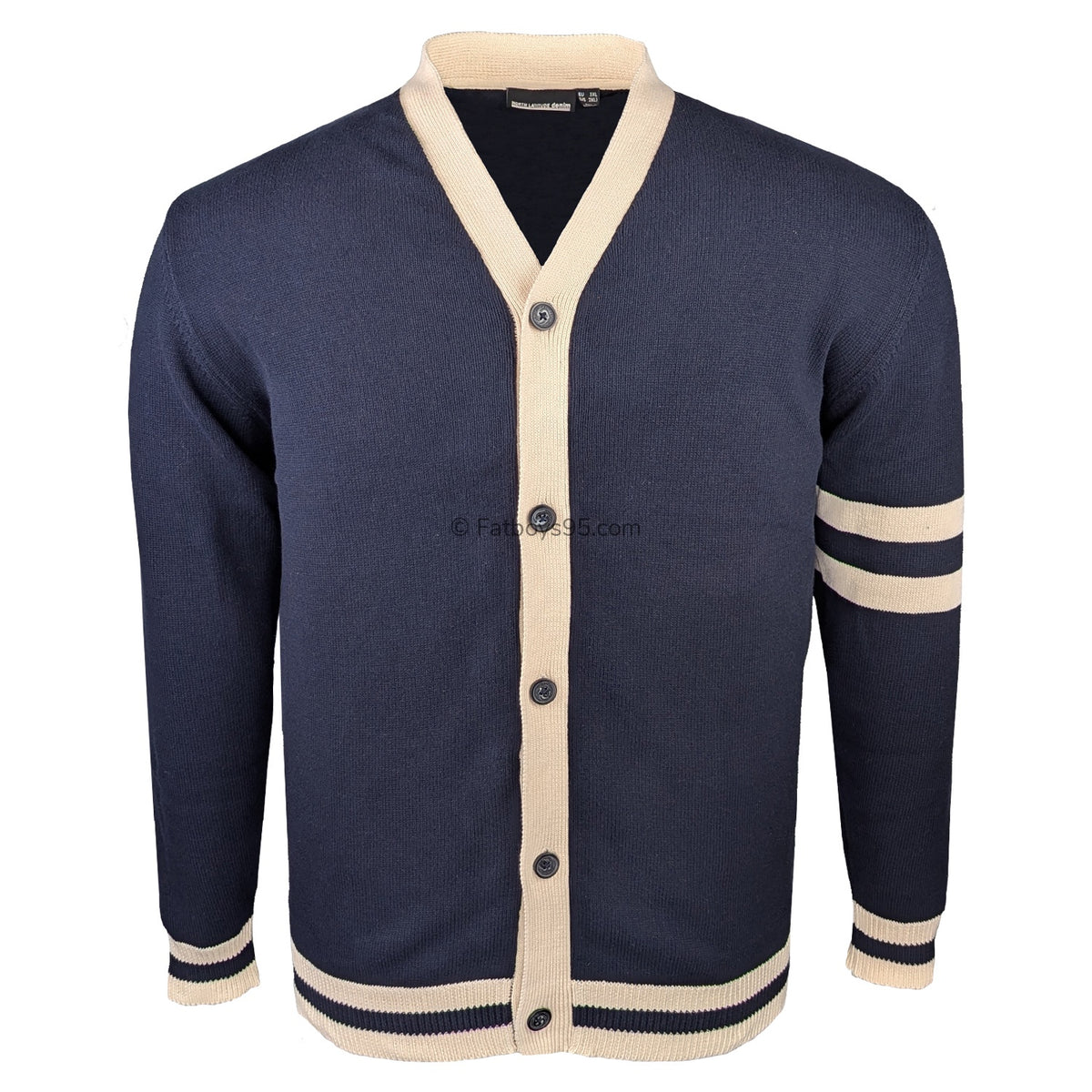 North Latitude Denim Knitted Cardigan - 53338 - Night Sky 1