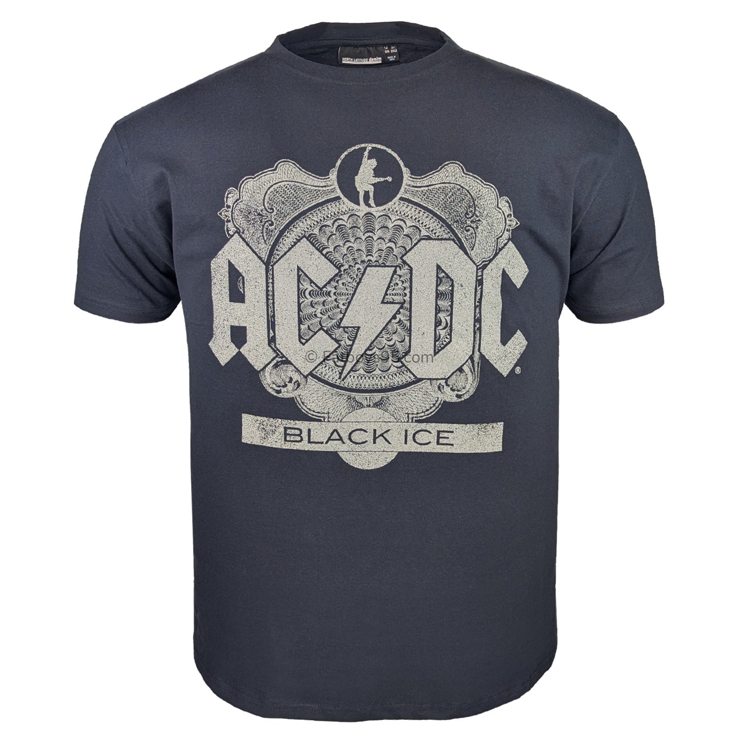 North Latitude Denim AC/DC Tee - 53354 - Black 1