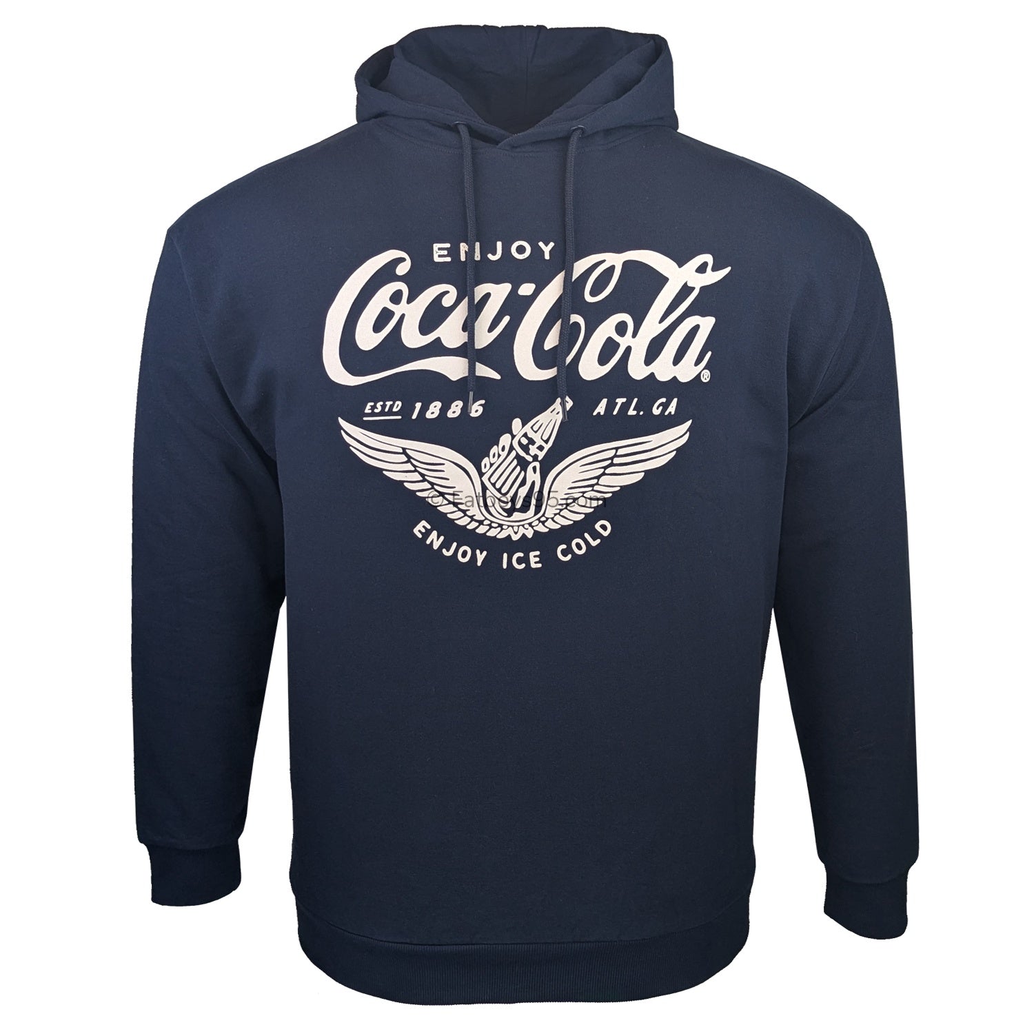 North Latitude Coca Cola Hoodie - 61350 - Navy Blue 1