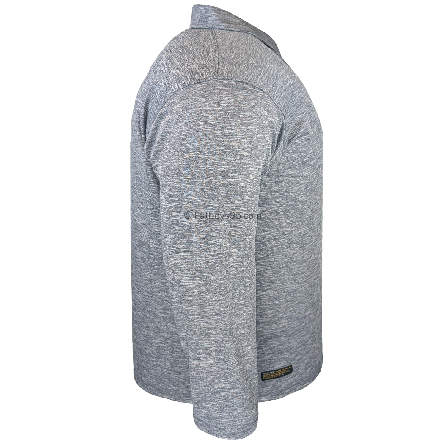 North 56°4 Long Sleeve Polo - 83174 - Grey Melange 5