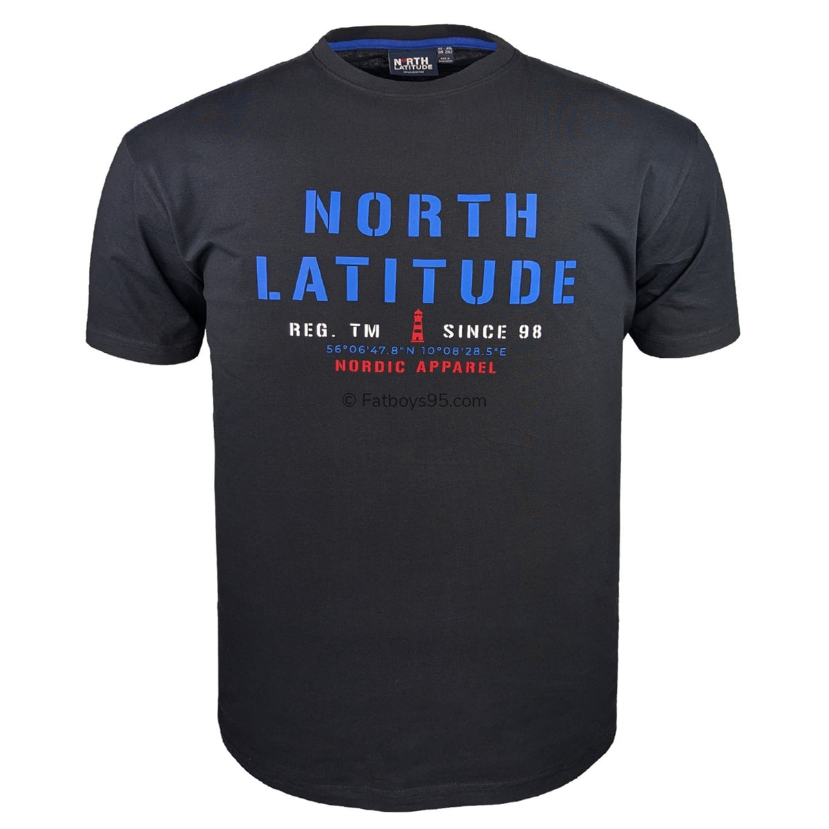 North Latitude Logo T-Shirt - 99135 - Black 1