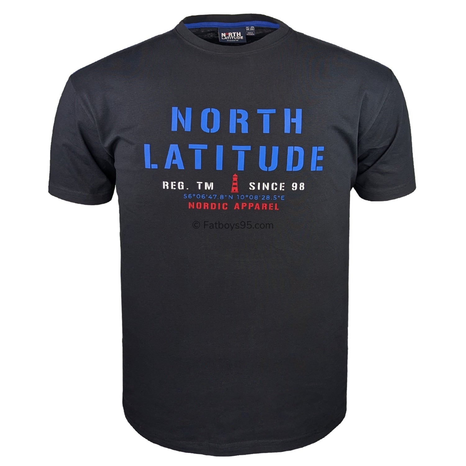 North Latitude Logo T-Shirt - 99135 - Black 1